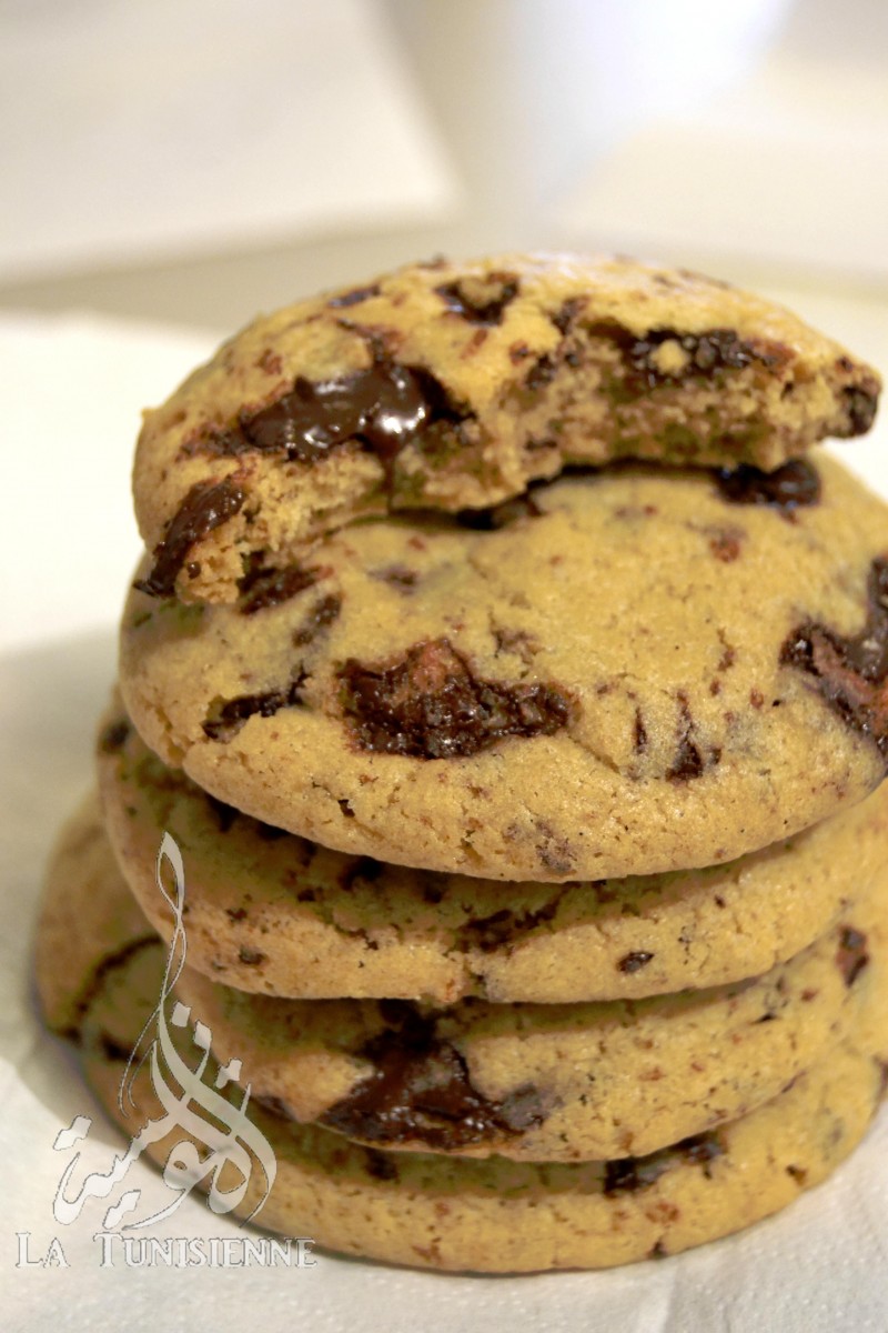 cookies aux pépites de chocolat