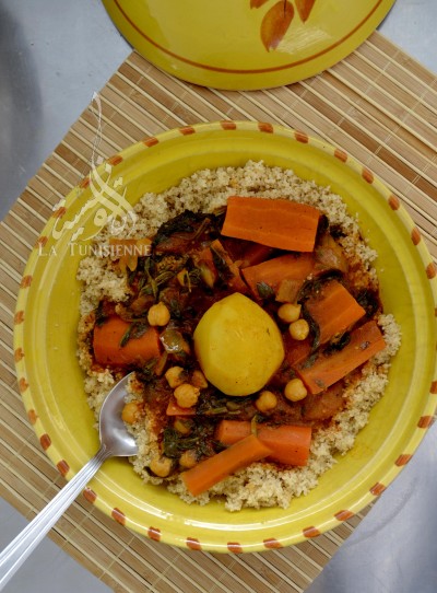 couscous complet vgétarien gafsa 3